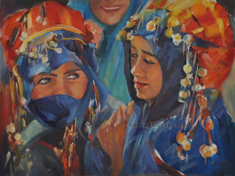 artiste peintre tunisien,peintres , artiste contemporain , peintre contemporain,orientaliste,peintures tunisiennes,peinture Ã  l'huile,Sonia Ghozzi,Sonia Mezghanni